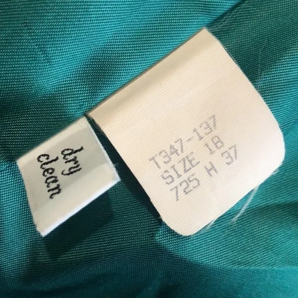 Vintage Pendleton emerald green virgin wool - Picture 10 of 10